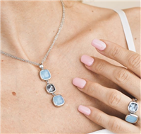 Collana Boccadamo Donna Crisette in Bronzo Cristallo XGR711T - XGR711T